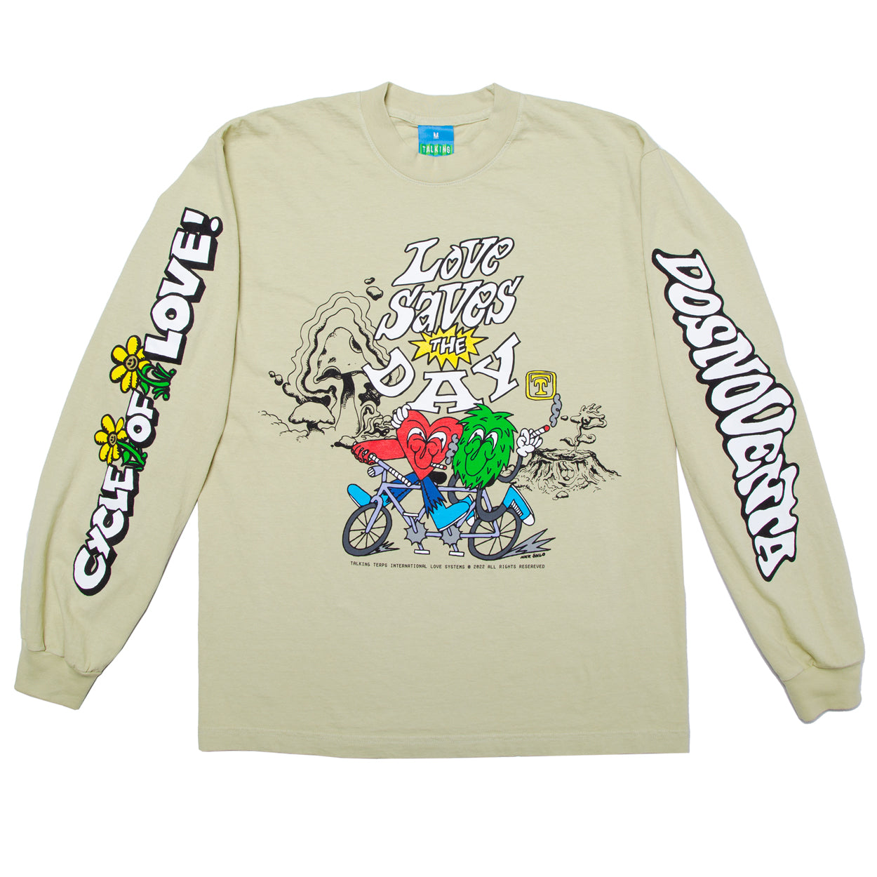 Love Saves the Day T-Shirt – Talking Terps