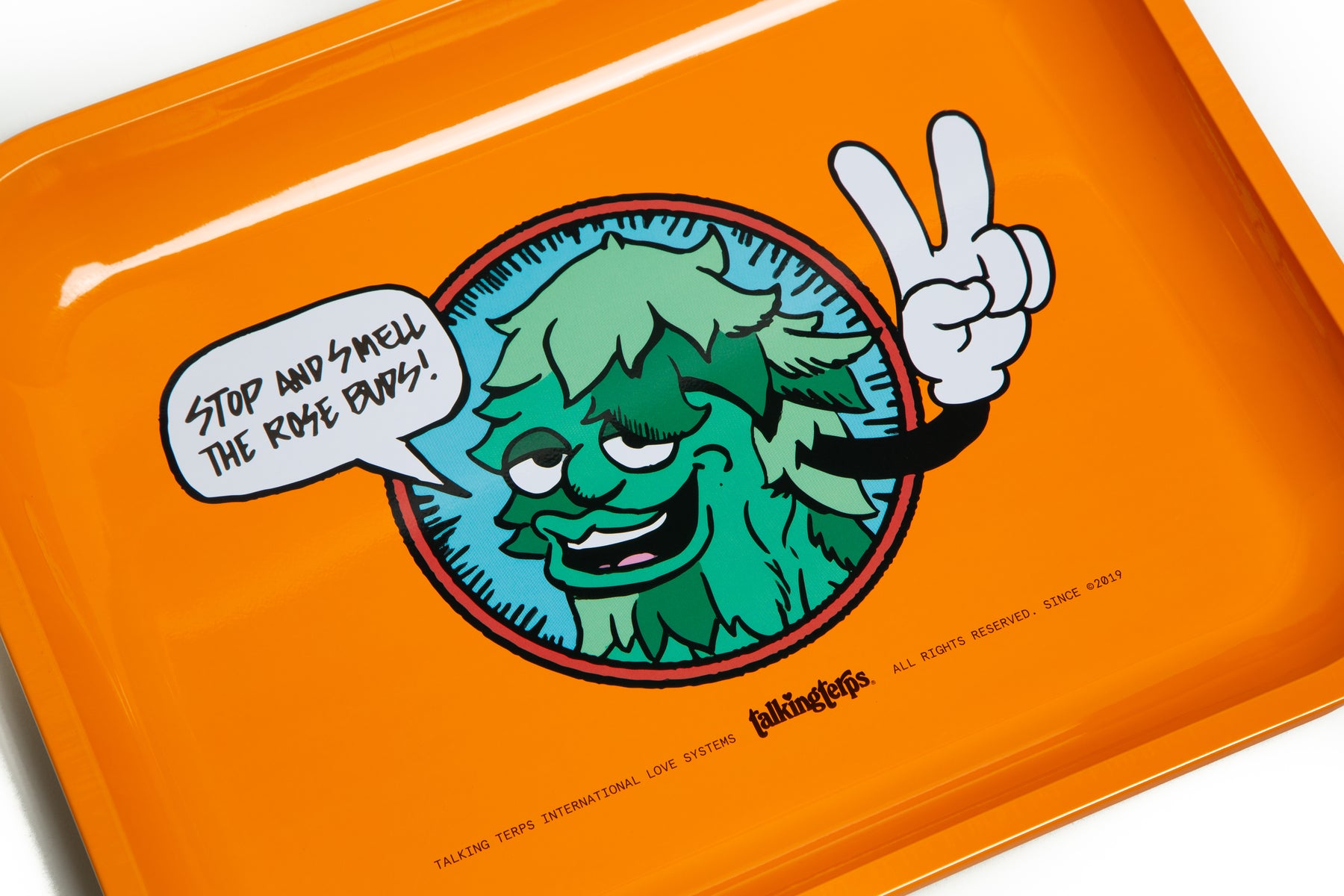 Terp Crawford - Large Metal Rolling Tray