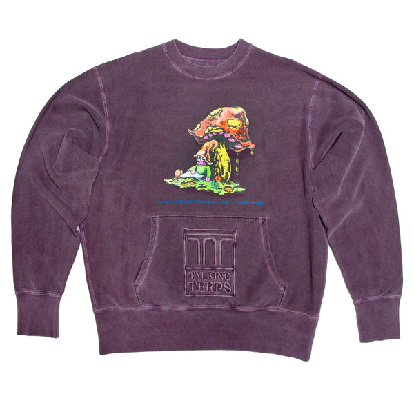 Friends & Foes EMBROIDERED POCKET CREW