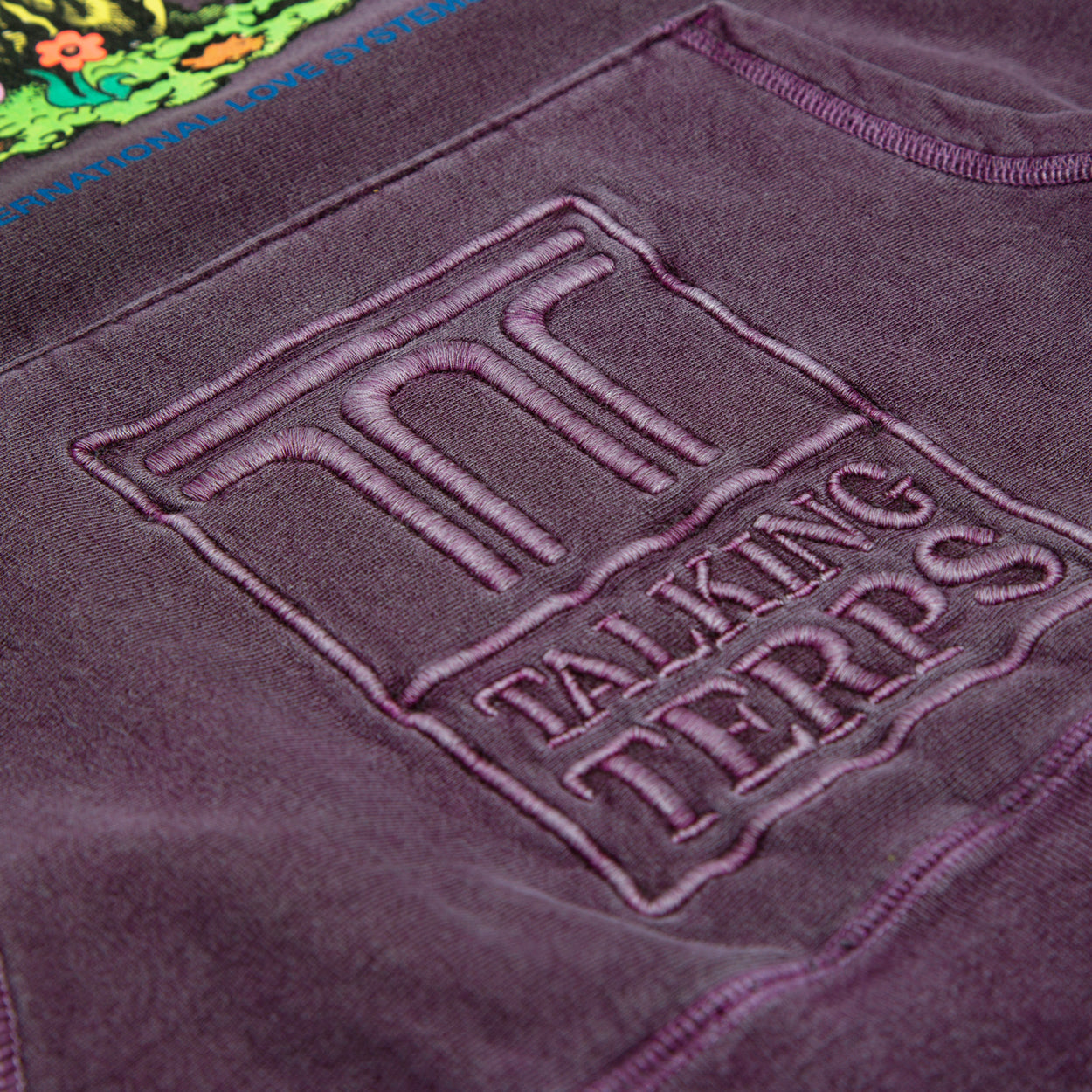 Friends & Foes EMBROIDERED POCKET CREW