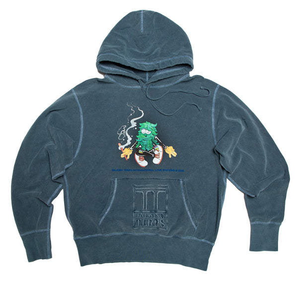 Crawford’s In Trouble EMBROIDERED HOODIE
