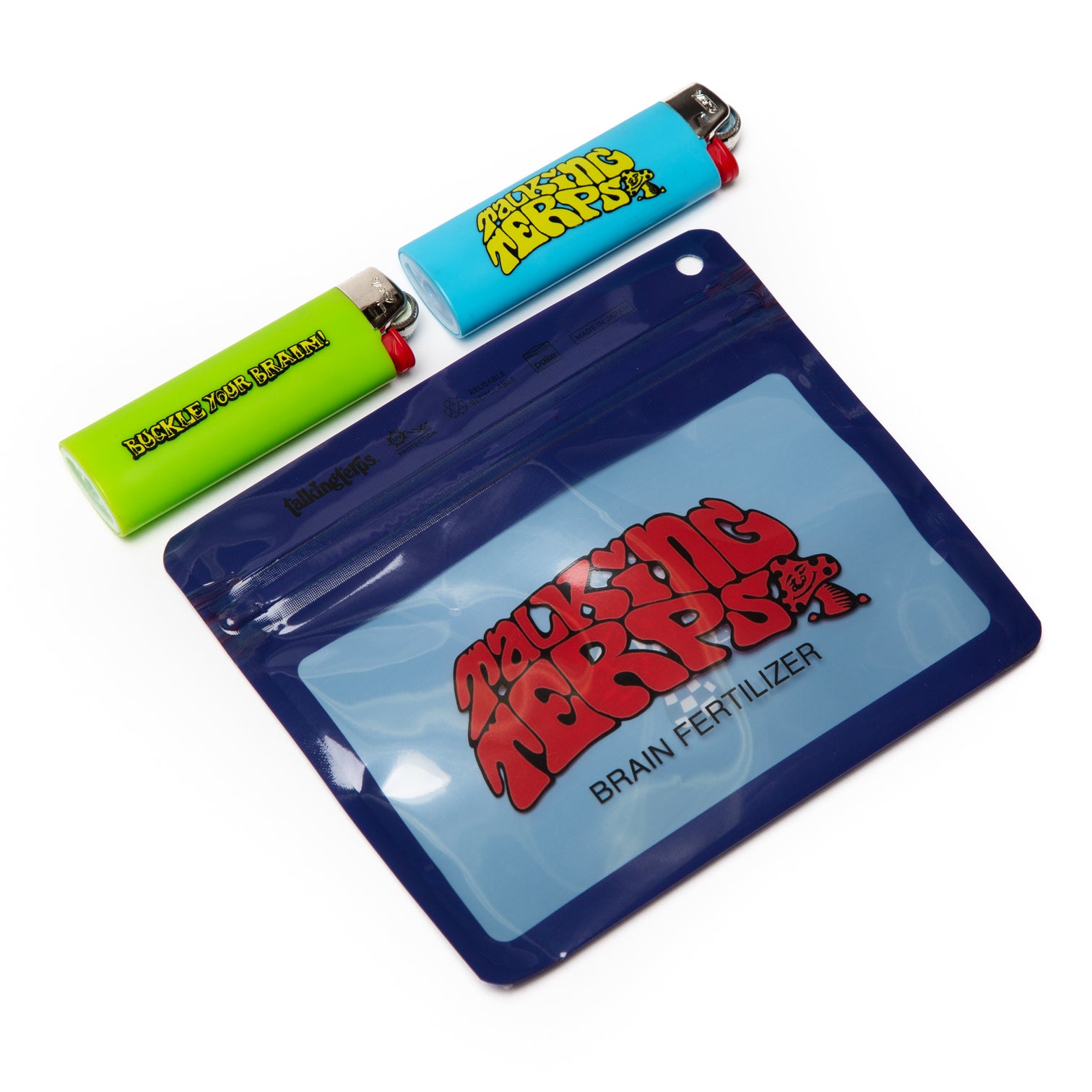 Terp Lighters + Pake Bag Set