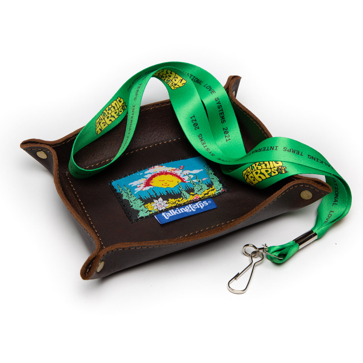 Talking Terps Leather Tray