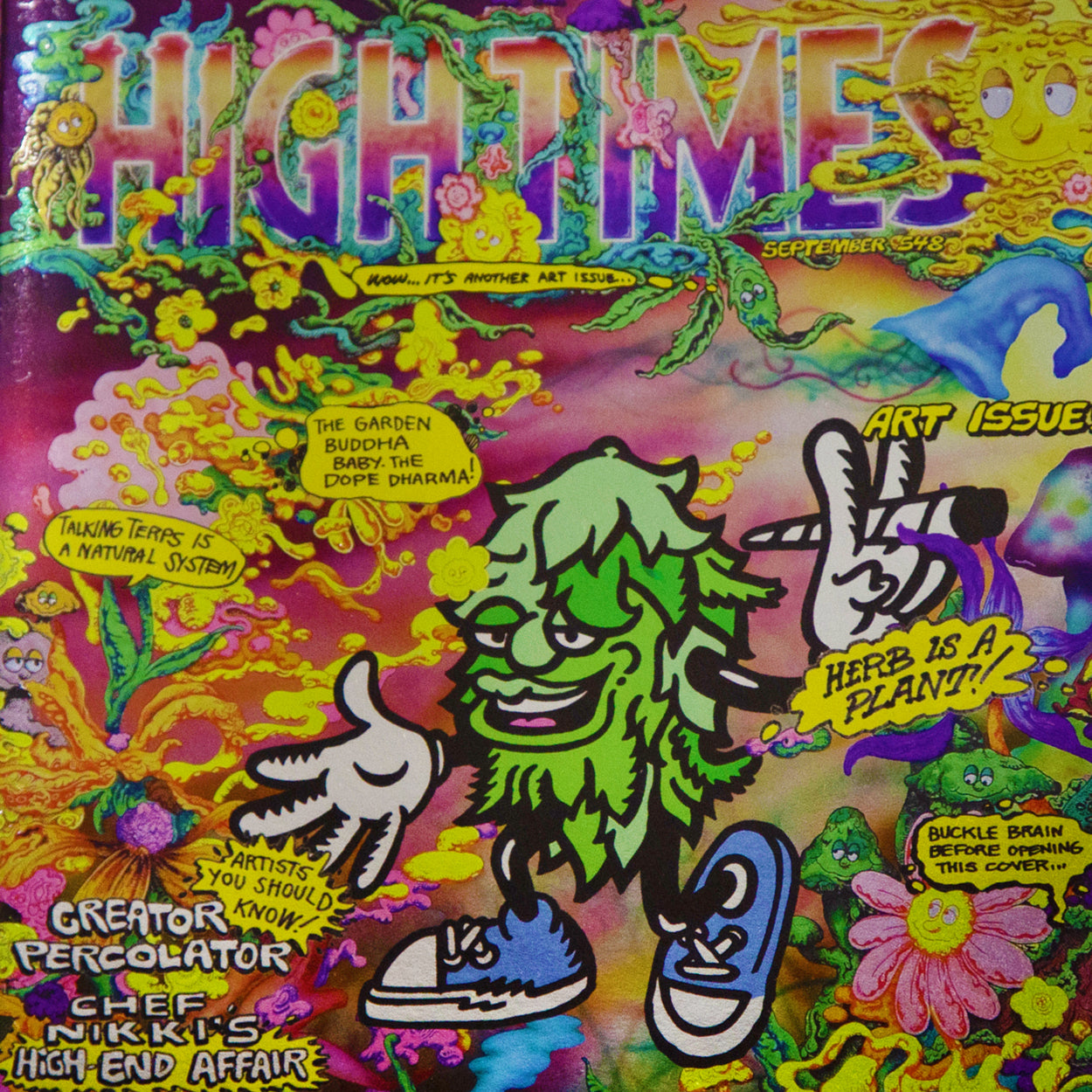 Talking Terps High Times Art Issue Collectors Edition