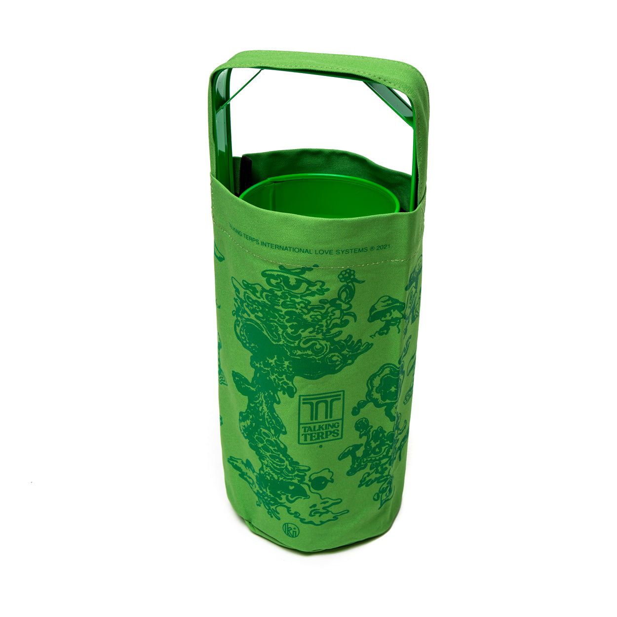 Talking Terps / Kuumba International - “Green” Metal Can Incense Burner - Regular Size