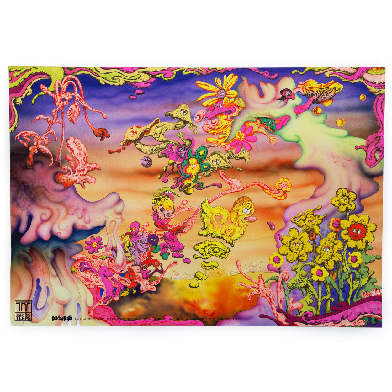 'Cosmic Squirm II' Print