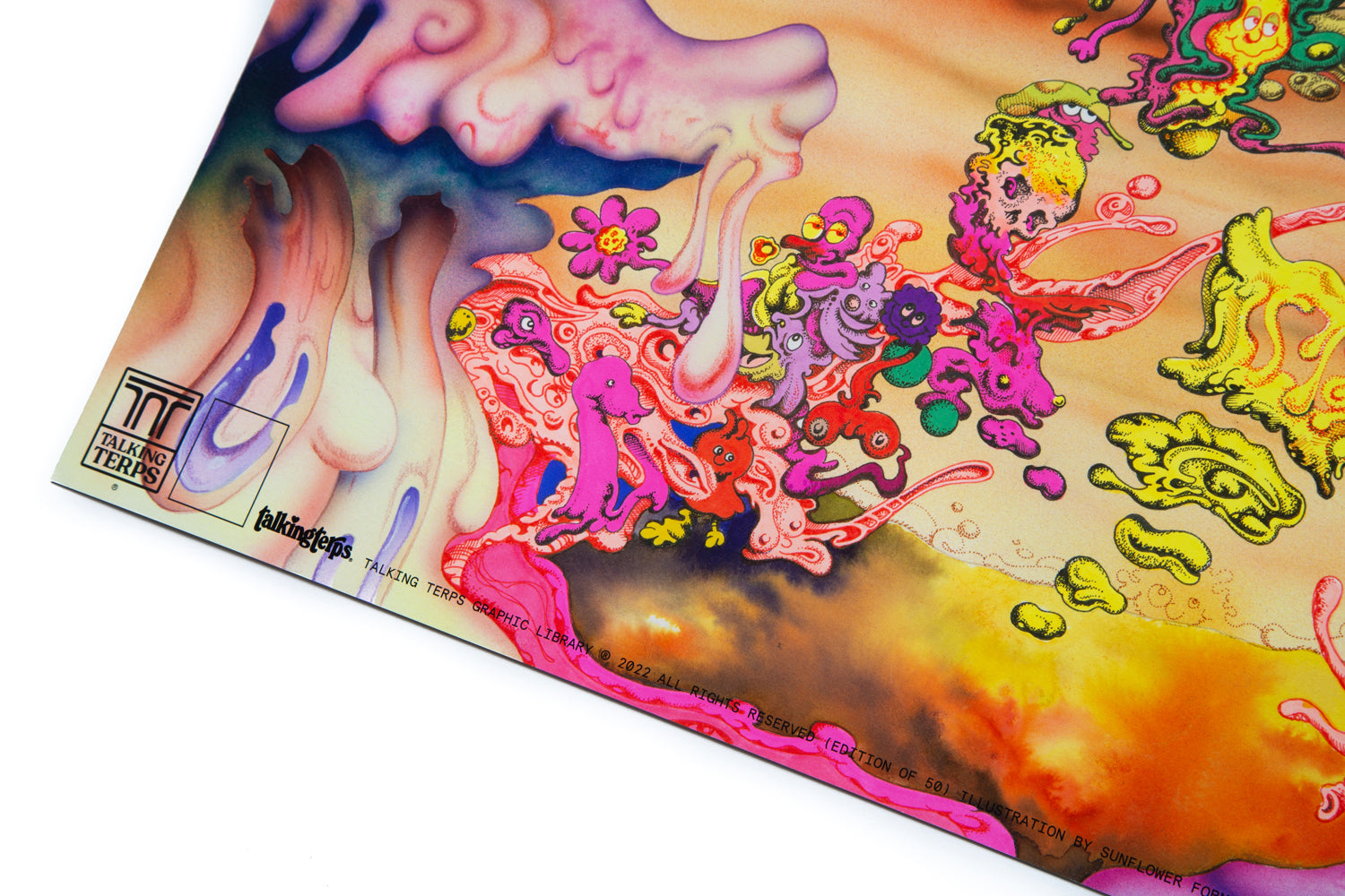 'Cosmic Squirm II' Print