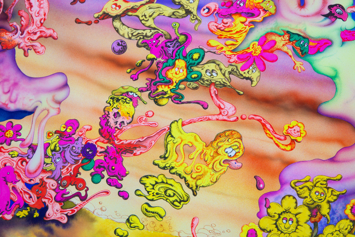 'Cosmic Squirm II' Print