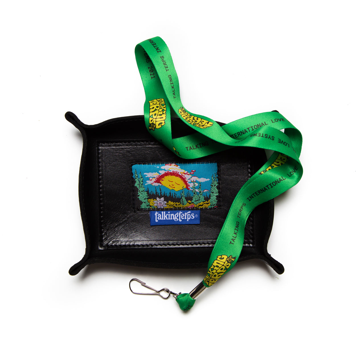 Talking Terps Leather Tray