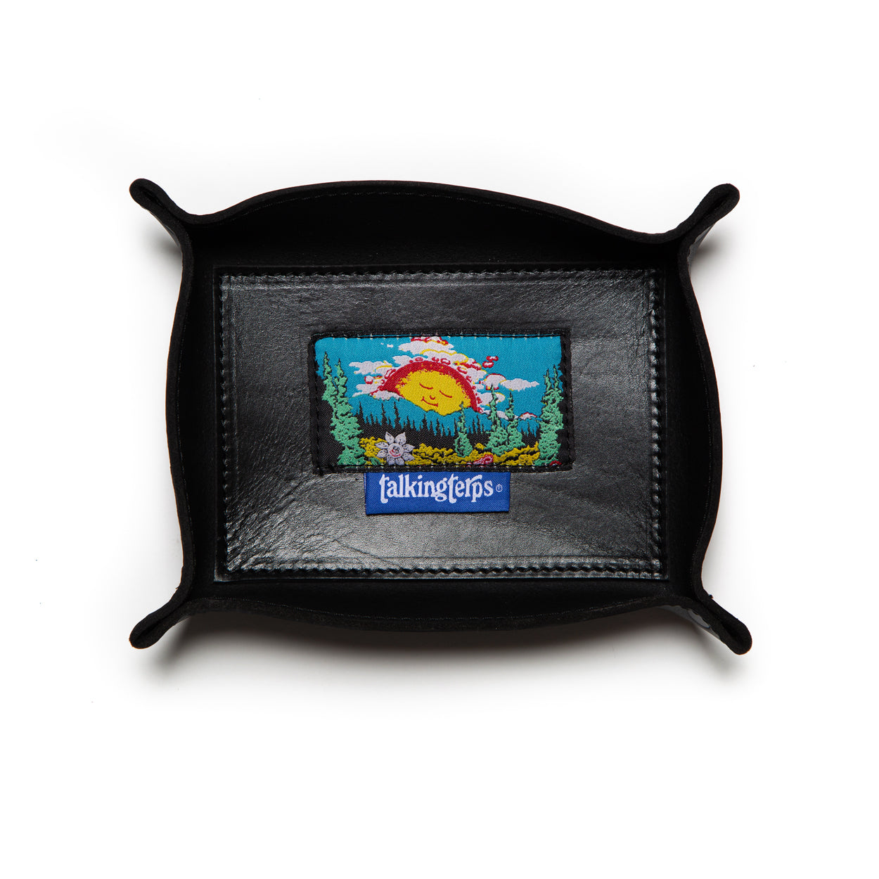 Talking Terps Leather Tray